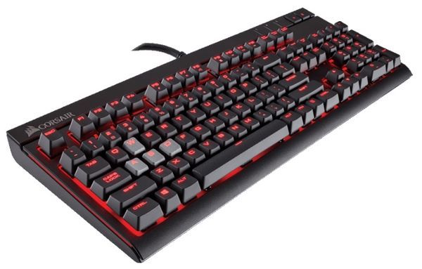 Отзывы Corsair STRAFE Cherry MX Red Black USB