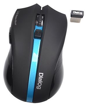 Отзывы Dialog MROK-12U Black-Blue USB