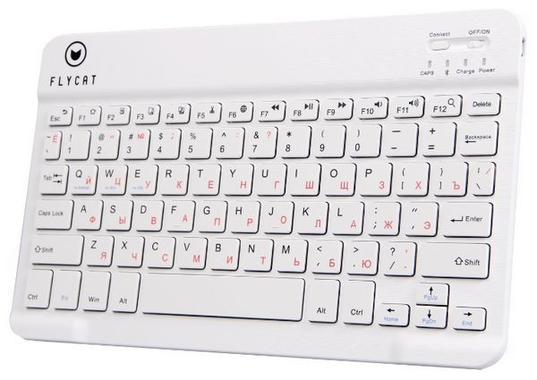 Отзывы FLYCAT KB30 White Bluetooth