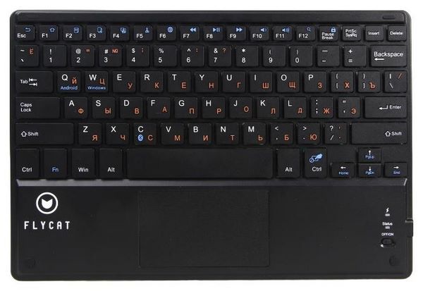 Отзывы FLYCAT KB30T Black Bluetooth