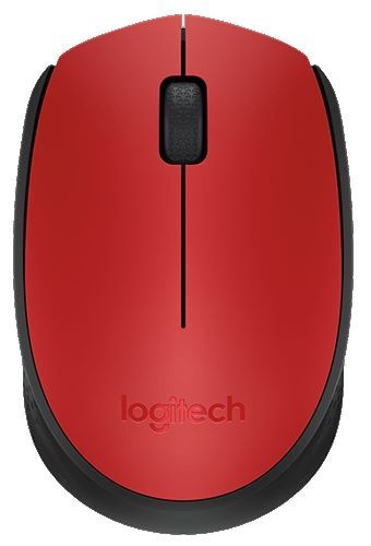 Отзывы Logitech M171 Wireless Mouse Red-Black USB