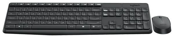 Отзывы Logitech MK235 Wireless Keyboard and Mouse Black USB