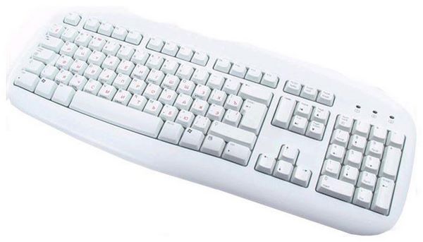 Отзывы Logitech Value Keyboard White PS/2