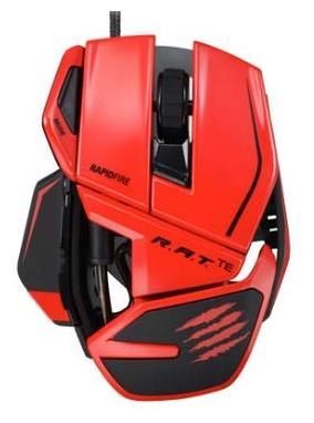 Отзывы Mad Catz R.A.T. TE Gaming Mouse for PC and Mac Red USB