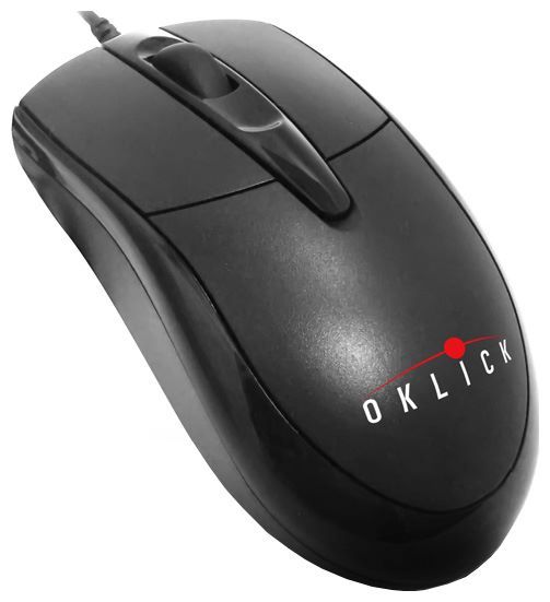 Отзывы Oklick 125 M Optical Mouse Black USB