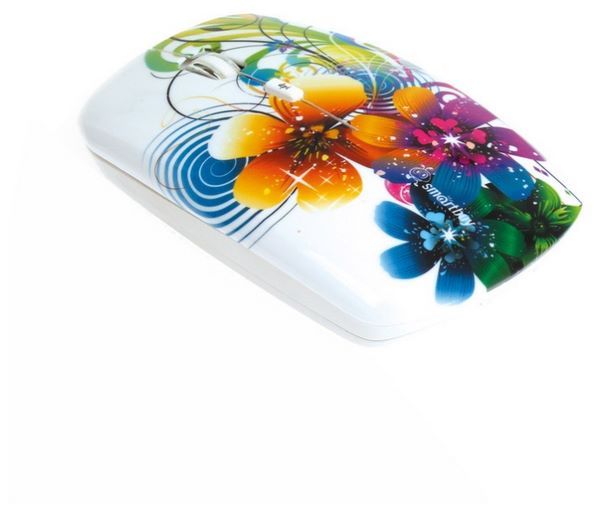 Отзывы SmartBuy SBM-327AG-FL-FC Flowers Full-Color Print White USB