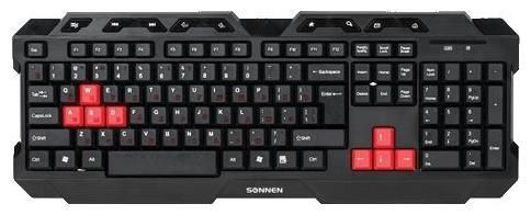 Отзывы SONNEN KB-G5000 Black USB