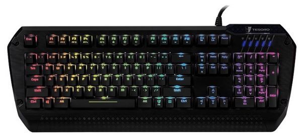 Отзывы TESORO Lobera Spectrum TS-G5SFL (Kailh Blue) Black USB