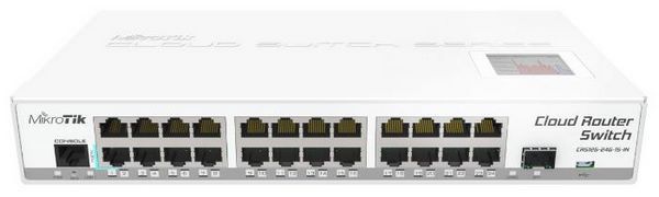 Отзывы MikroTik Cloud Router Switch CRS125-24G-1S-IN