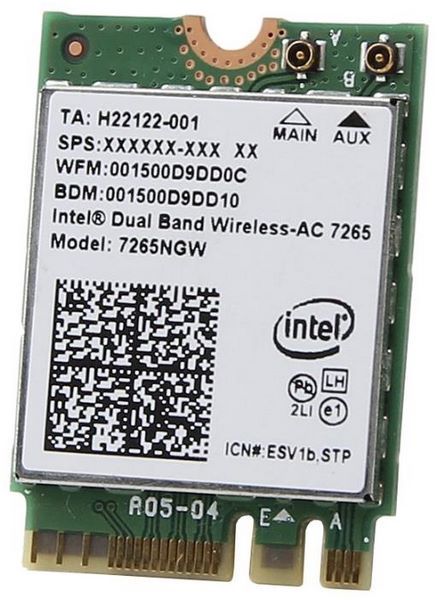 Отзывы Intel 7265NGW.AC