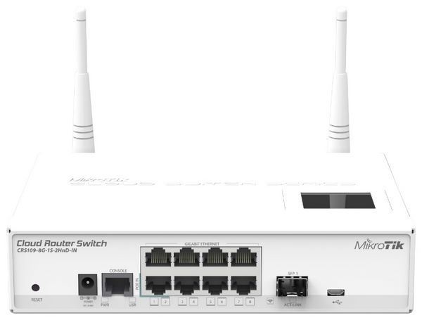 Отзывы MikroTik CRS109-8G-1S-2HnD-IN