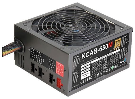 Блок питания aerocool kcas 650w kcas 650m обзор