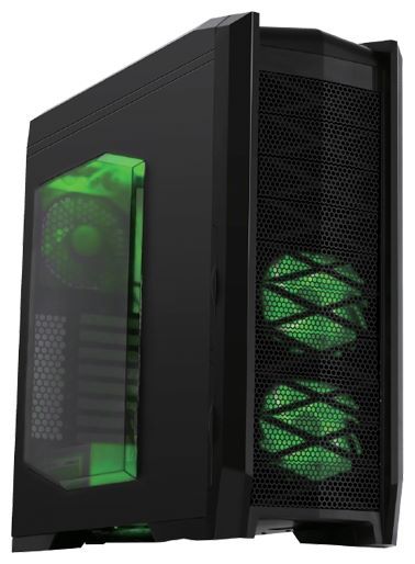 Отзывы FOX 9902-2 w/o PSU Black/green