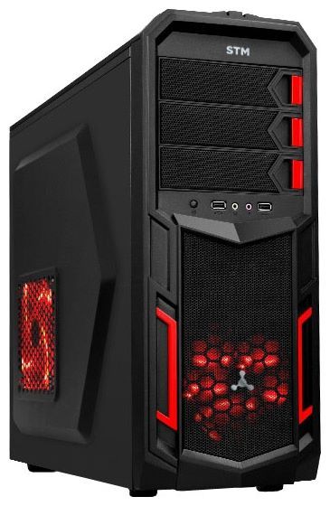 Отзывы STM X1 w/o PSU Black/red