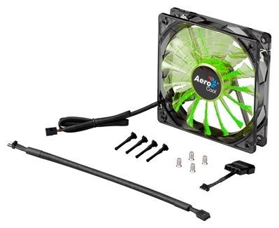 Отзывы AeroCool Shark Fan Evil Green Edition 12cm