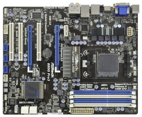 Отзывы ASRock 880G Pro3