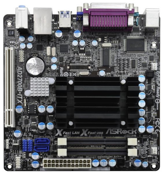 Отзывы ASRock AD2700B-ITX