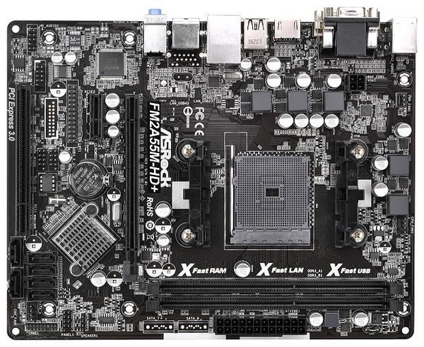 Отзывы ASRock FM2A55M-HD+