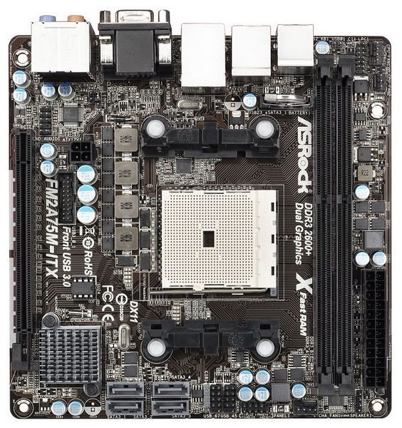 Отзывы ASRock FM2A75M-ITX