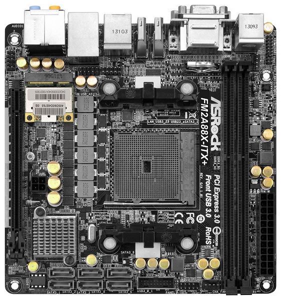 Отзывы ASRock FM2A88X-ITX+