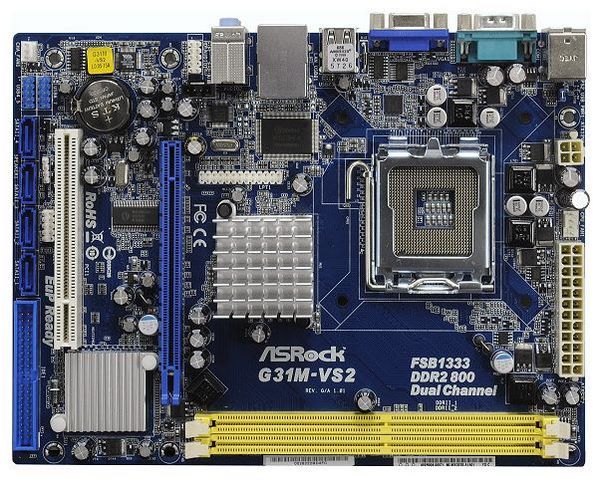 Отзывы ASRock G31M-VS2