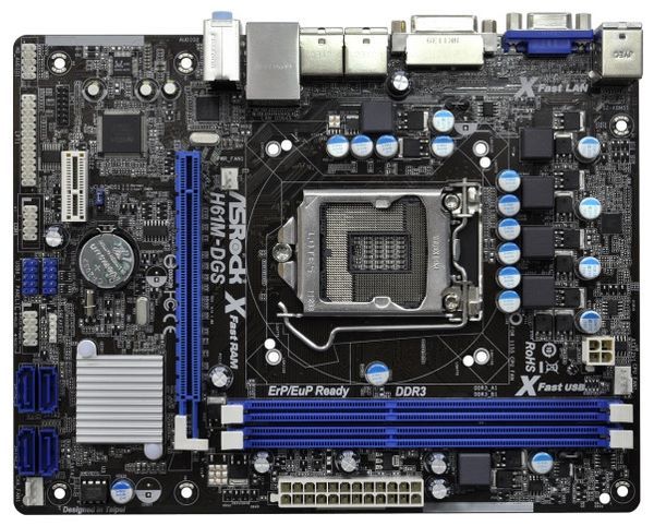 Отзывы ASRock H61M-DGS