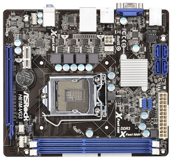 Отзывы ASRock H61M-VG3