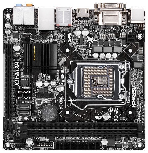 Отзывы ASRock H81M-ITX