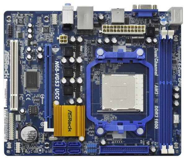 Отзывы ASRock N68-VGS3 UCC