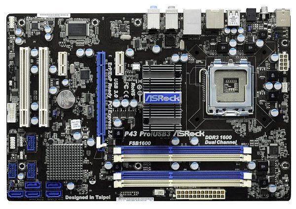 Отзывы ASRock P43 Pro/USB3