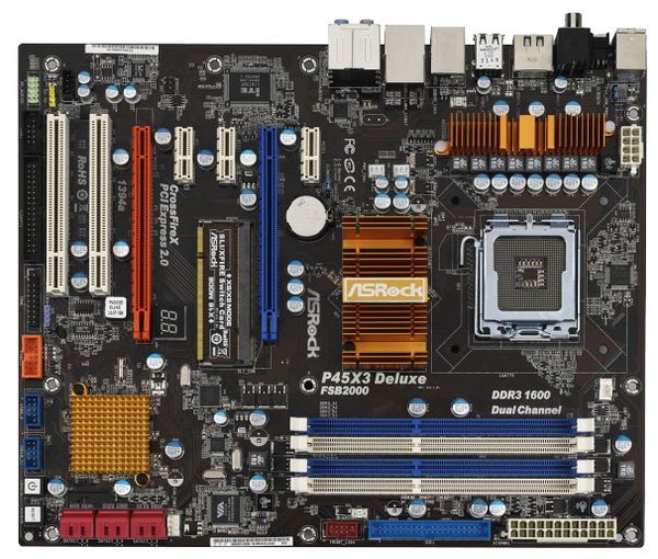 Отзывы ASRock P45X3 Deluxe