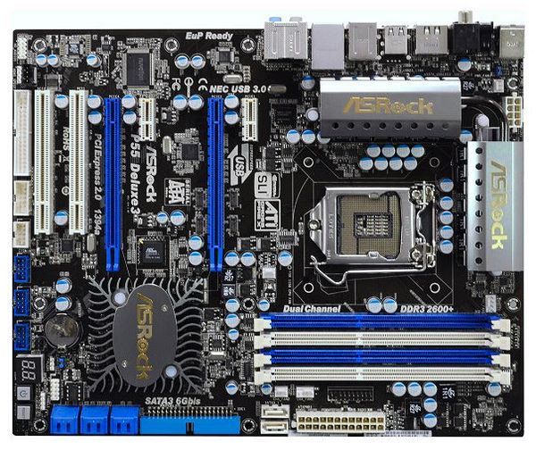 Отзывы ASRock P55 Deluxe3