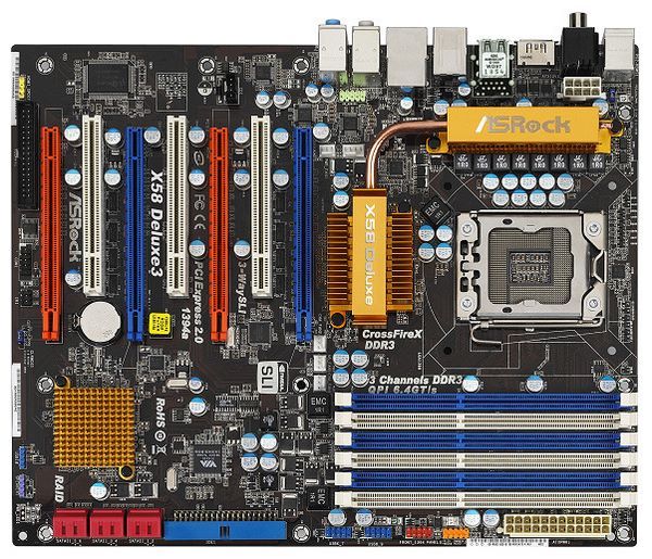 Отзывы ASRock X58 Deluxe3