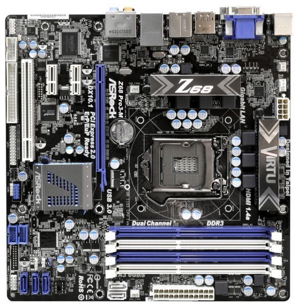 Отзывы ASRock Z68 Pro3-M