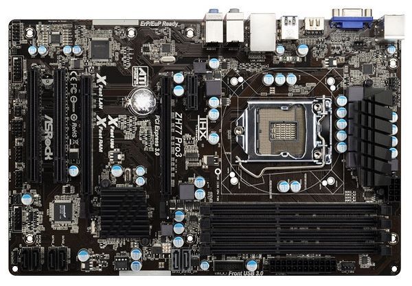 Отзывы ASRock ZH77 Pro3