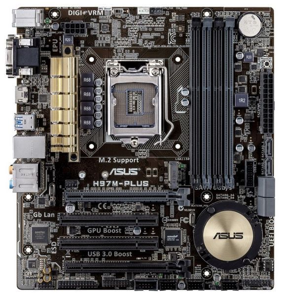 Отзывы ASUS H97M-PLUS