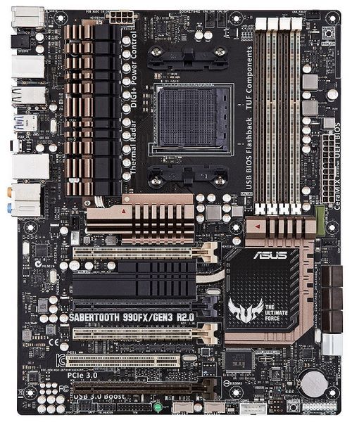 Отзывы ASUS SABERTOOTH 990FX/GEN3 R2.0