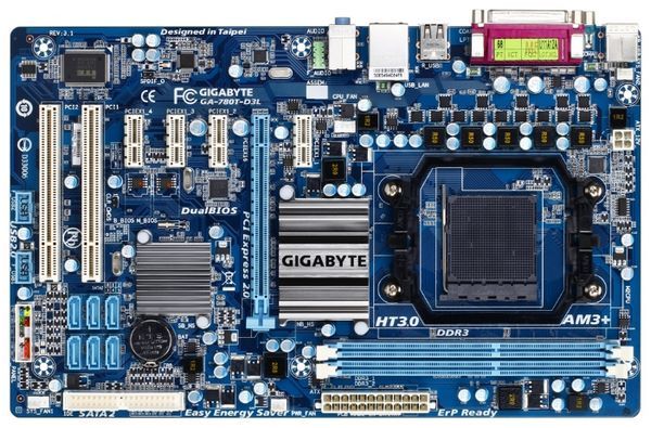 Отзывы GIGABYTE GA-780T-D3L (rev. 3.1)