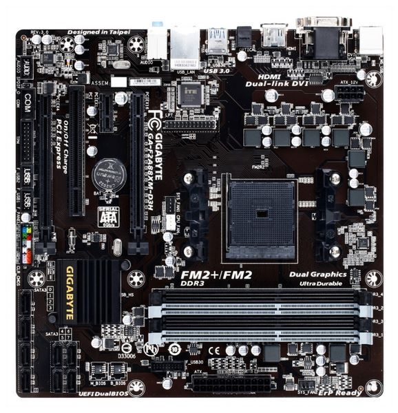 Отзывы GIGABYTE GA-F2A88XM-D3H (rev. 3.0)