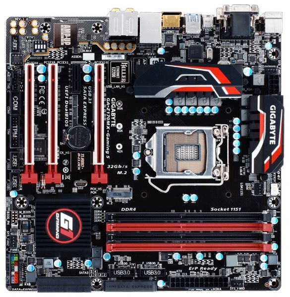 Отзывы GIGABYTE GA-Z170MX-Gaming 5 (rev. 1.0)