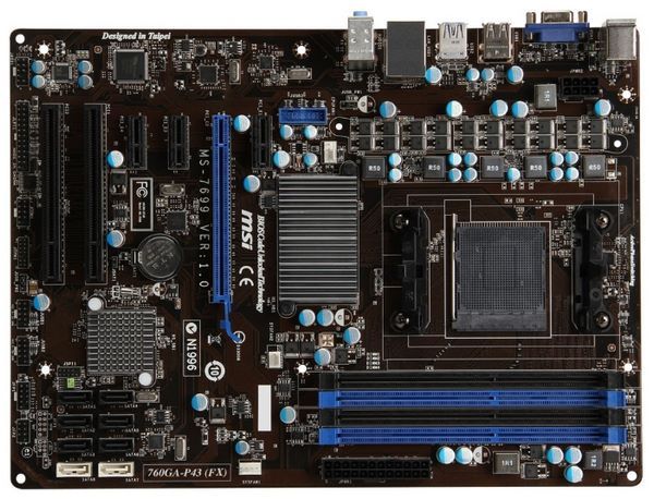 Отзывы MSI 760GA-P43 (FX)