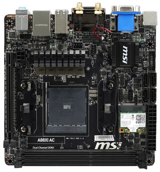 Отзывы MSI A88XI AC