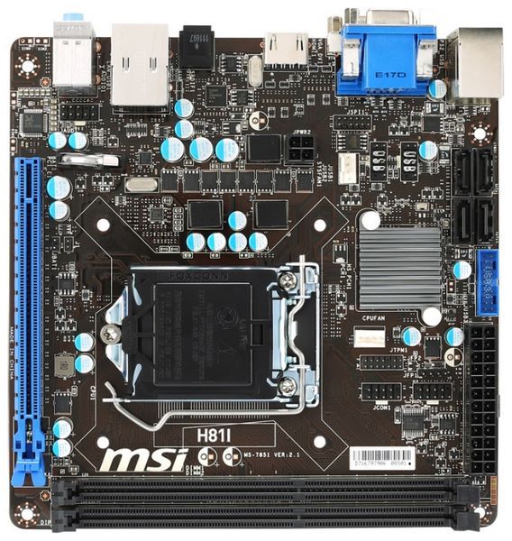 Отзывы MSI H81I