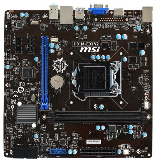 Отзывы MSI H81M-E33 V2