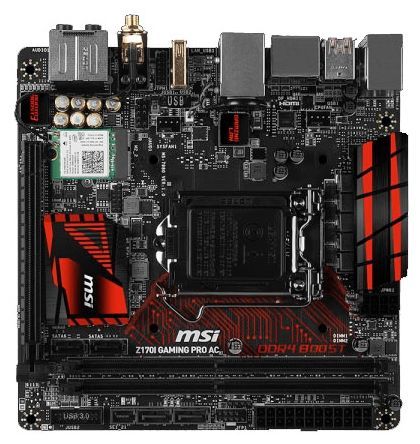 Отзывы MSI Z170I GAMING PRO AC