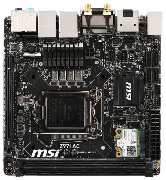 Отзывы MSI Z97I AC