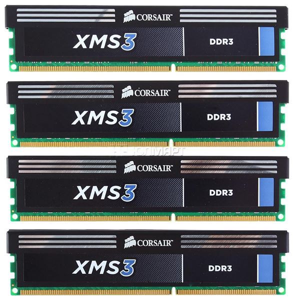 Отзывы Corsair CMX16GX3M4A1600C9