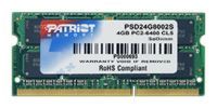 Отзывы Patriot Memory PSD24G8002S