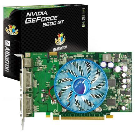 Отзывы Albatron GeForce 8600 GT 540Mhz PCI-E 512Mb 1400Mhz 128 bit 2xDVI TV HDCP YPrPb