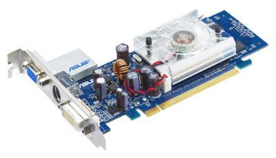 Отзывы ASUS GeForce 7300 GS 550Mhz PCI-E 128Mb 810Mhz 64 bit DVI TV YPrPb